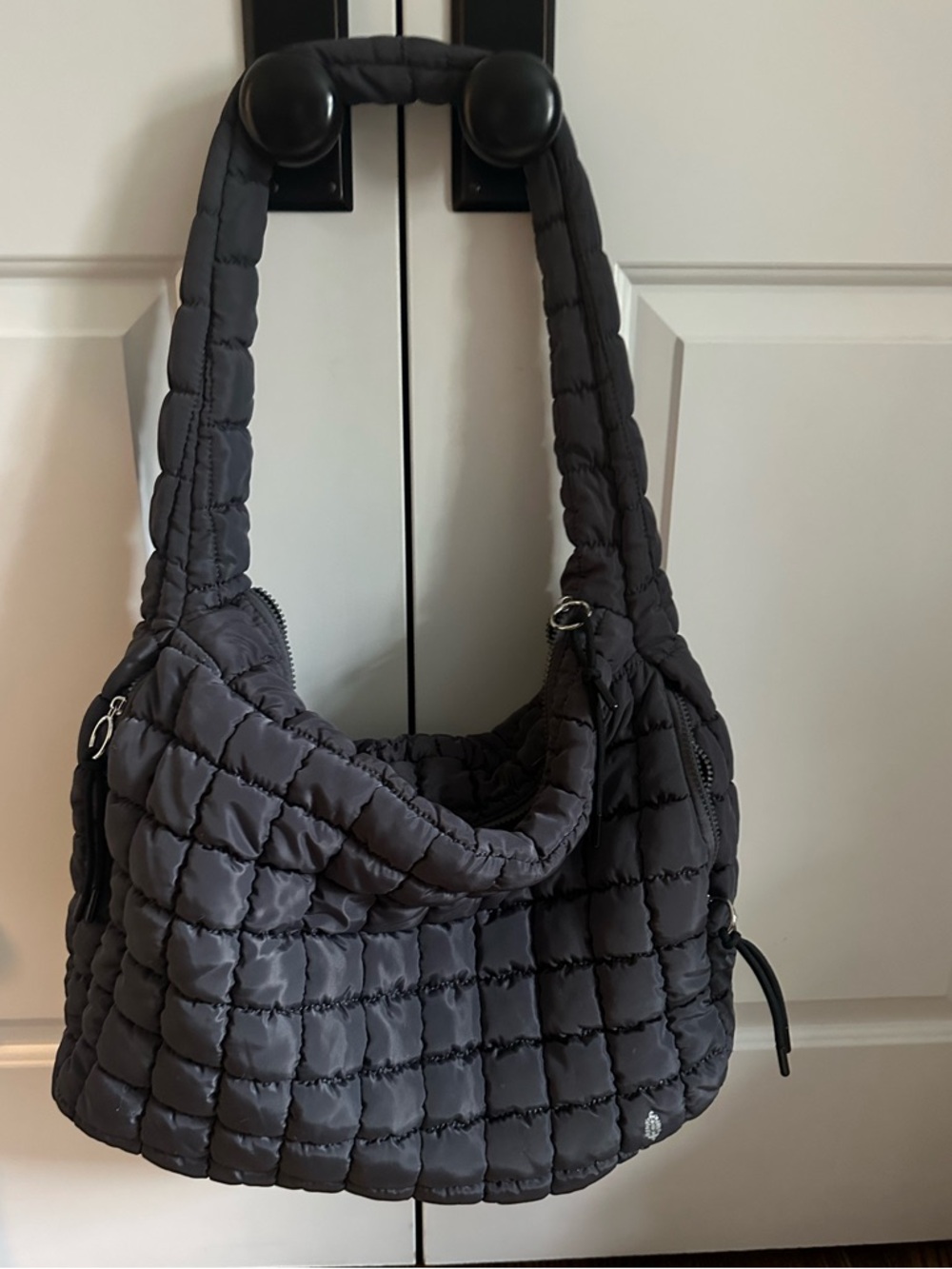 Free People Gray Quilted Carryall Tote Bag – Pre-Loved